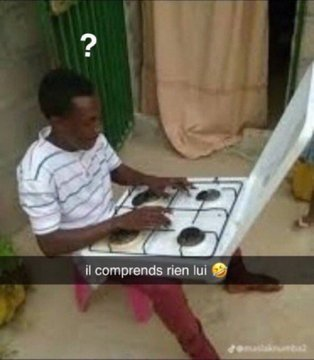 Il a rien compris lui
