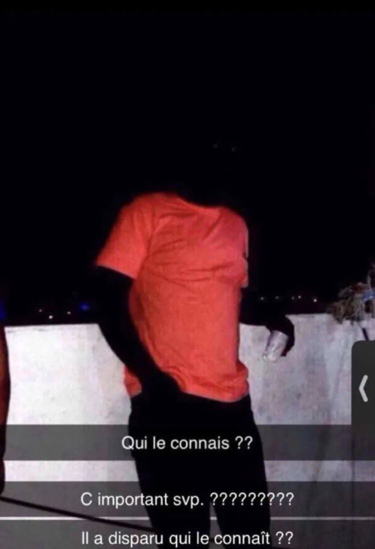 Qui le connaît ?? c'est important svp ??? il a disparu qui le connaît ??