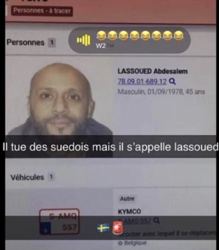 Il tue des suédois mais il s'appelle lassoued la suede