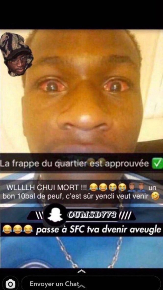 La frappe du quartier est approuvée passe à sfc tu vas devenir aveugle yeux rouges shit beuh renoi un bon 10 bal de peuf c'est sûr le yencli veut venir