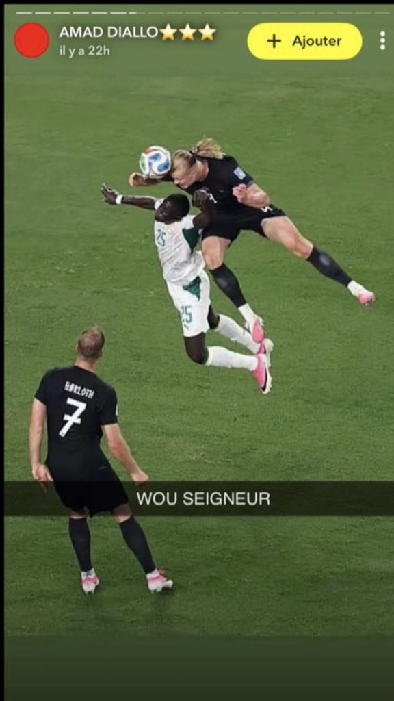 WOU seigneur haaland dialo story