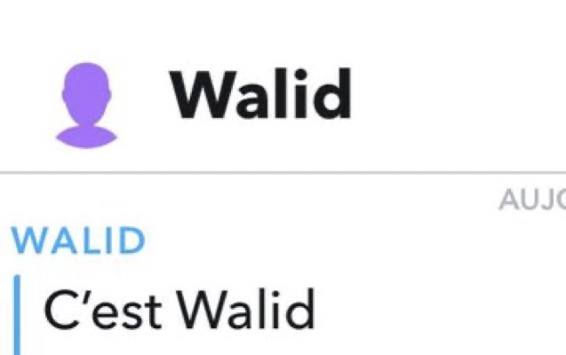 C'est Walid