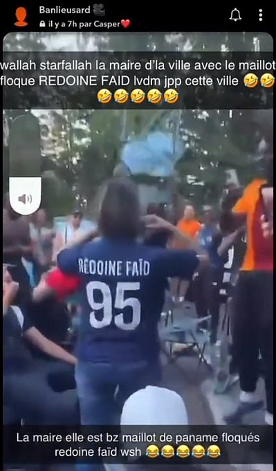 Maillot redouane faid psg