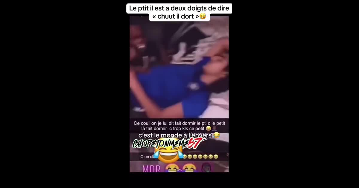 Baby-sitter c'est le bébé qui le fait dormir