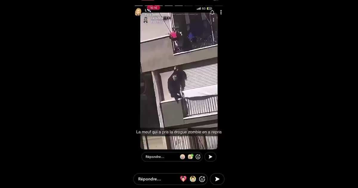 La meuf qui a pris la drogue zombie en a repris