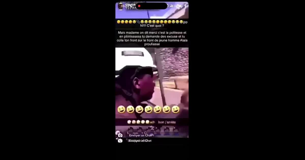 Vous etes belle hein sale pute va