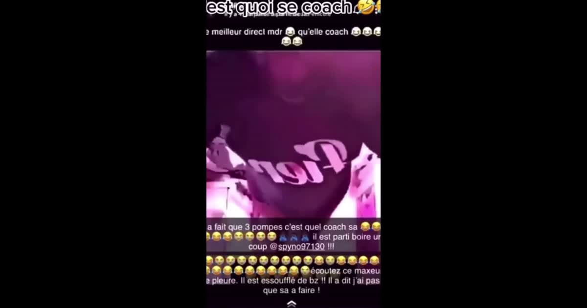 C'est quoi ce coach 3 pompes il est essoufflé je vais boire un coup avec mes cousins c'est bientôt l'apéro