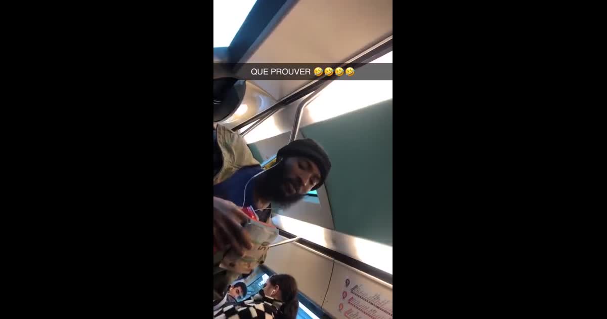 Que prouver liasse dans le train argent metro train rer transport