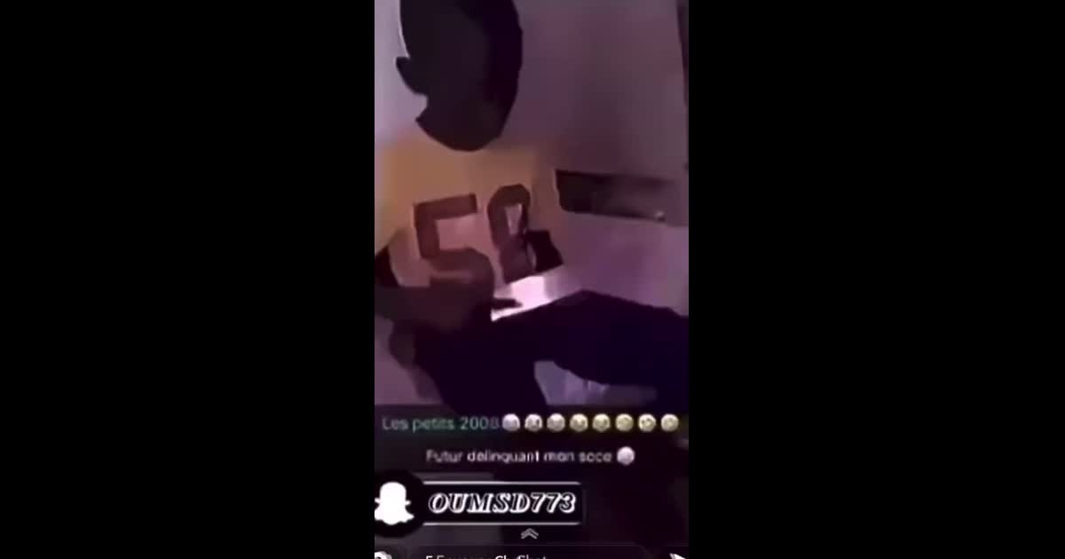 Petit menaçant avec son tshirt jaune 58 et son couteau : tu veux que jte coupe le cou ?
Wallah arrete de filmer