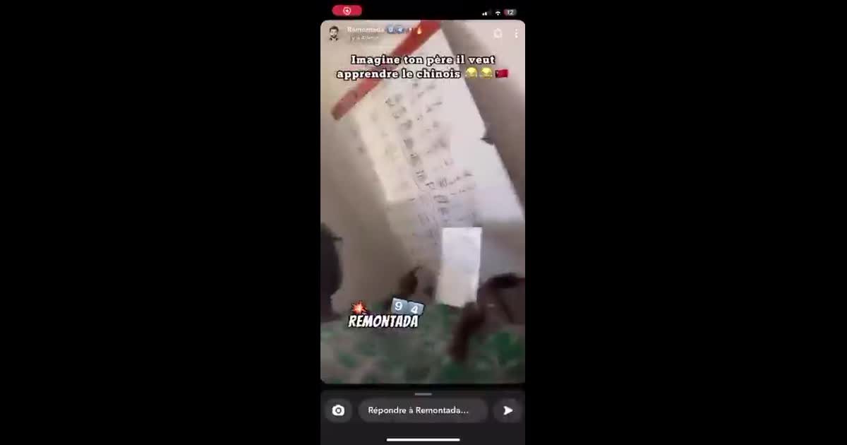 Daron qui veut apprendre le chinois