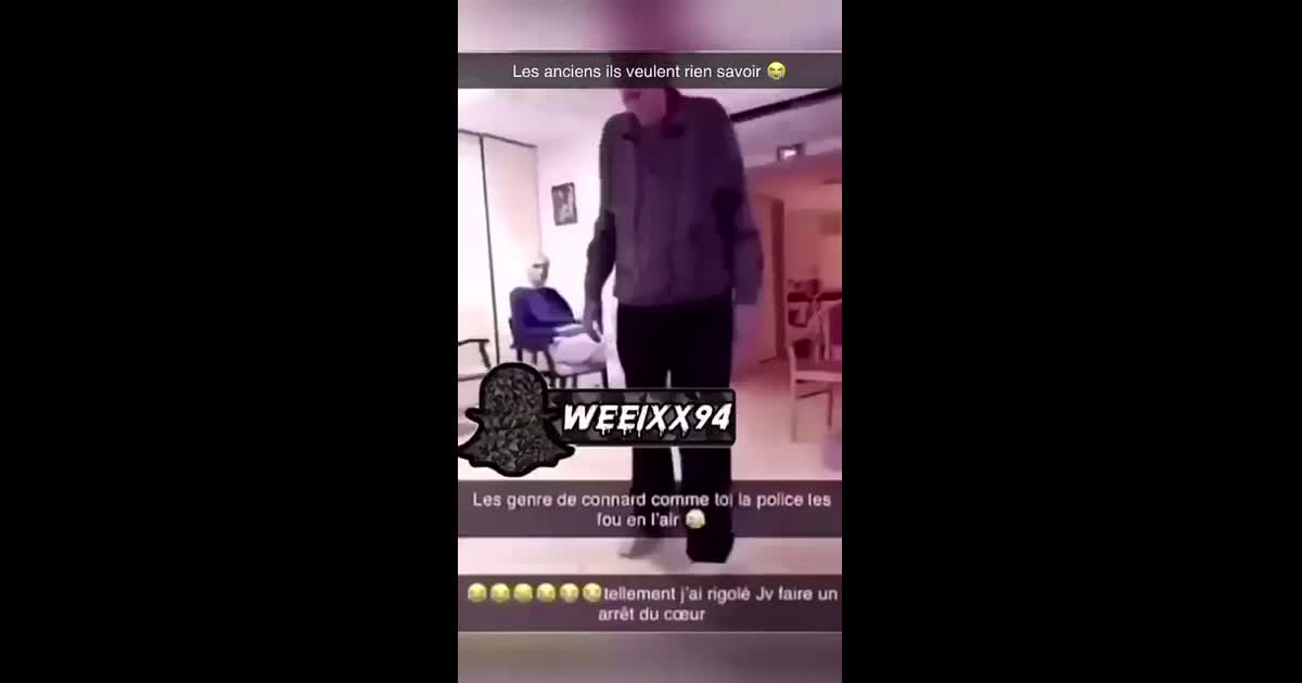 Les genre de connards comme toi la police les fous en l'air ancien maison de retraite