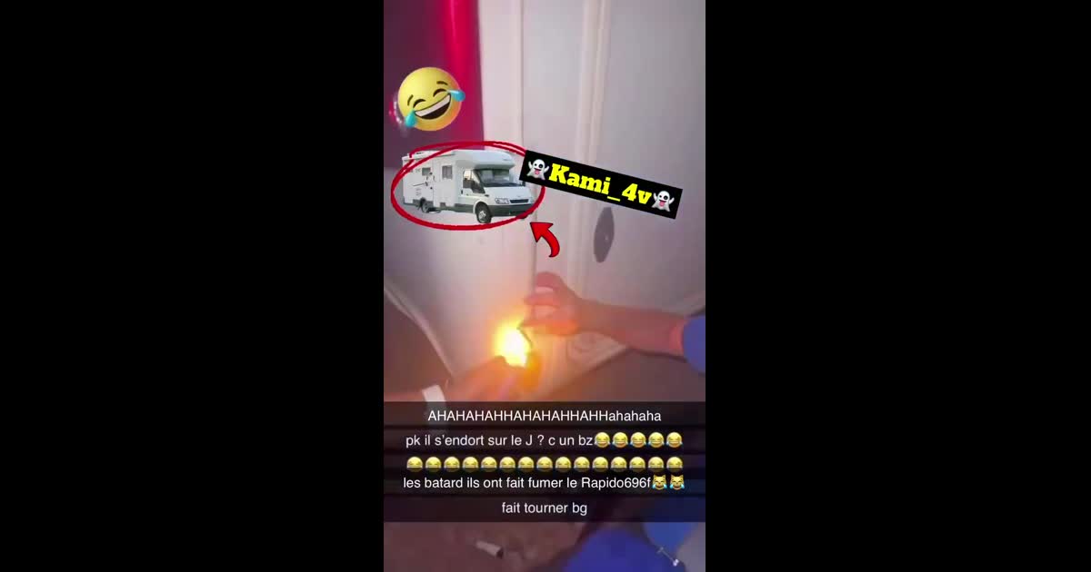 Il s'endort sur le J ils ont fait fumer le rapido fait tourner bg